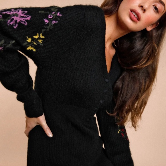 Rouje Tabatha Wool Dress - Picture 8 of 8